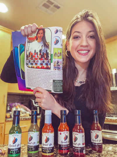 revved up hot sauce rebecca light las vegas 30 under 30 entrepreneur magazine feature 