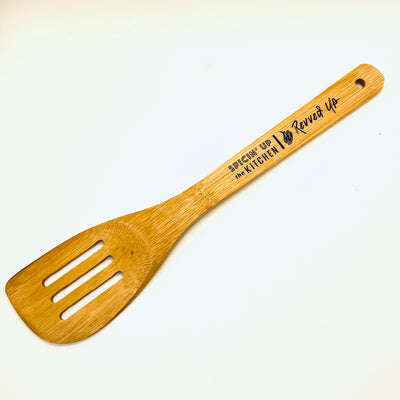 Revved Up Bamboo Spatula | spicin up the kitchen