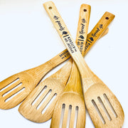Revved Up Bamboo Spatula | spicin up the kitchen