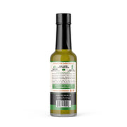 Revved up Hot Sauce. A traditional Mexican-style jalapeño sauce, similar to a verde sauce with a slightly chunky texture and robust jalapeno essence. It has a touch of sweetness from sugar cane. Heat level 5/10. Back label, breakfast tacos, street corn salad, bloody marys. 